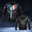 France Police 3D Armor Unisex Adult Hoodies