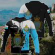 Customize San Marino Flag Unisex Adult Hoodies