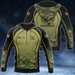 Customize Suriname Coat Of Arms Camo V2 Over Print Hoodies