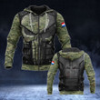 Customize Croatian Army 3D Camo Unisex Adult Hoodies