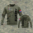Croatian Army 02 Unisex Adult Hoodies