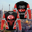Turkey Special Skull Unisex Adult Shirts