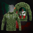 Customize Mexico Army Camo Helmet Unisex Adult Hoodies
