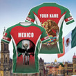 Customize Name Mexico Expat Limited Edition 3D Unisex Adult Shirts