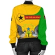 (Custom) Hoodifize Jacket - Sao Tome and Principe Bomber Jacket Pentagon Style J08