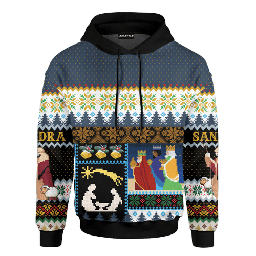 Wise Men Still Seek Him Merry Christmas Jesus Customized 3D All Over Printed Sweater