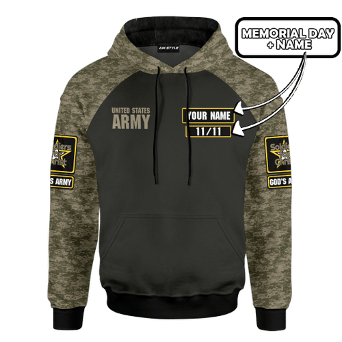 Army Of God God Bless Our Veterans hoodie