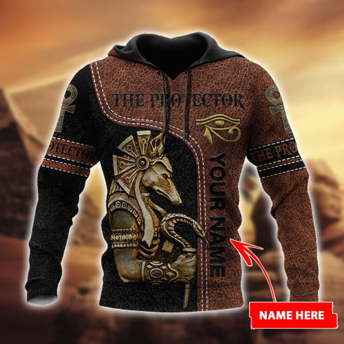 Custom Name Anubis The God Ancient Egypt 3D All Over Print hoodie