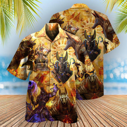 Egypt The Egyptian God Anubis Hawaiian Shirt Hoodifize