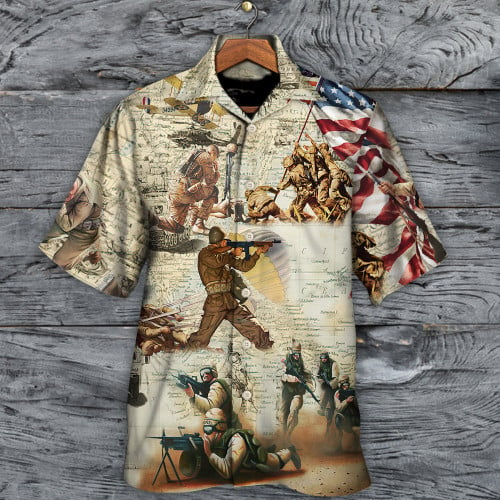 Veteran Memory Soldier's Prayer Hawaiian Shirt Hoodifize