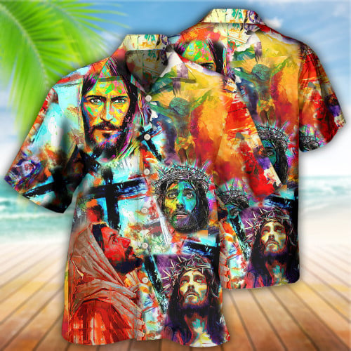 Jesus Lion I Found My Peace Jesus Hawaiian Shirt Hoodifize