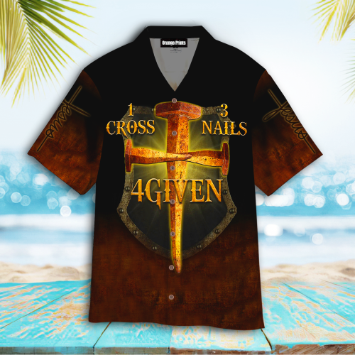 Jesus Cross Nails For Given Hawaiian Shirt Hoodifize