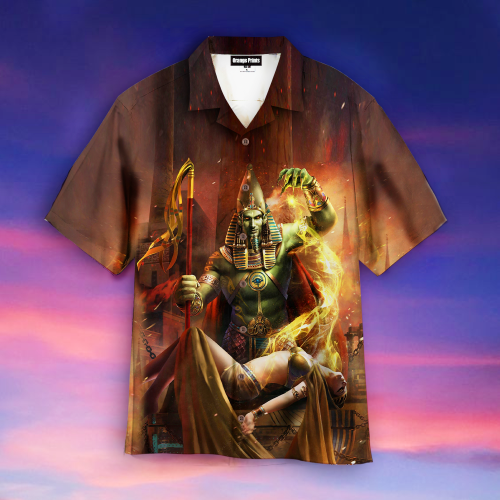 Ptah Egyptian God Hawaiian Shirt Hoodifize