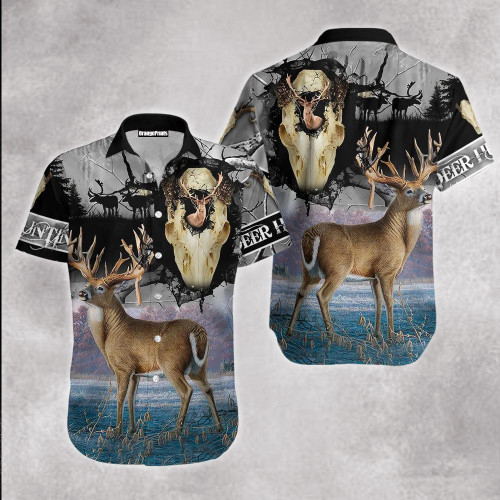 Deer Hunting Hawaiian Shirt Hoodifize