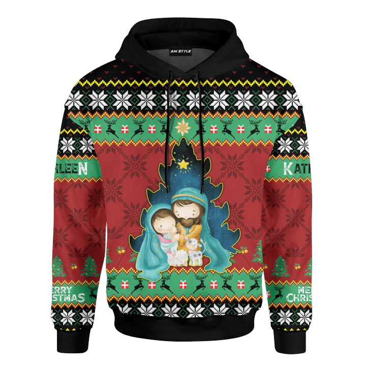 The Best Gift Is Jesus Christmas Customized 3D All Over Printed Sweater - AM Style Design - Amaze Style™