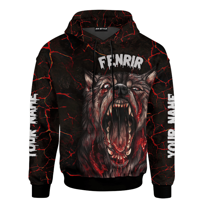 Viking Fenrir Inside Me Customized 3D All Over Printed Shirt - AM Style Design - Amaze Style™