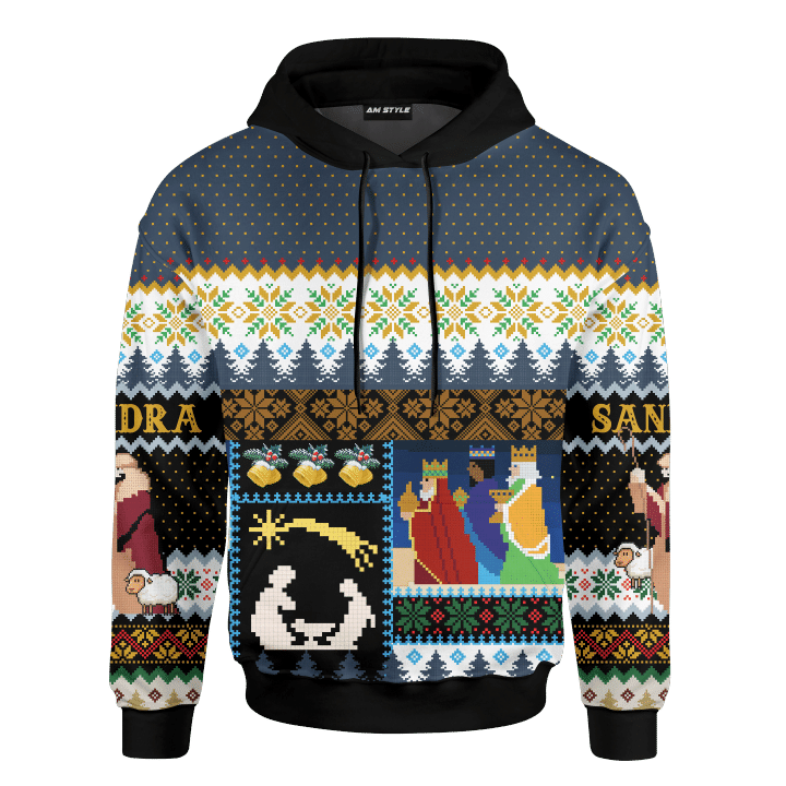 Wise Men Still Seek Him Merry Christmas Customized 3D All Over Printed Sweater - AM Style Design - Amaze Style™