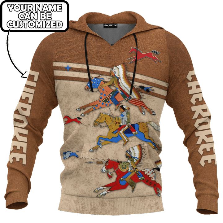 Horse Tattoo Native American Style Customized All Over Printed hoodie