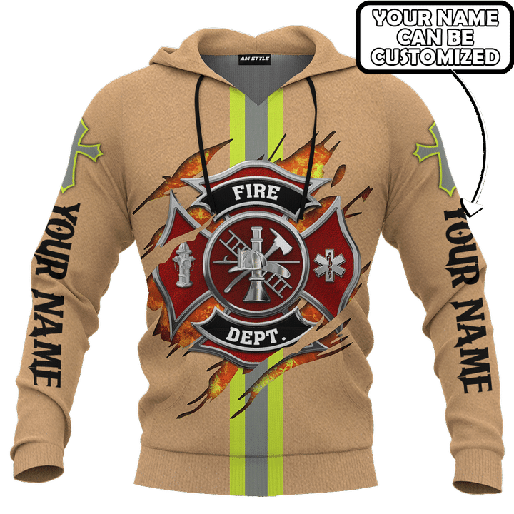 God Found Some Of The Strongest Woman And Made Them Firefighter Wives Customized 3D All Over Printed hoodie