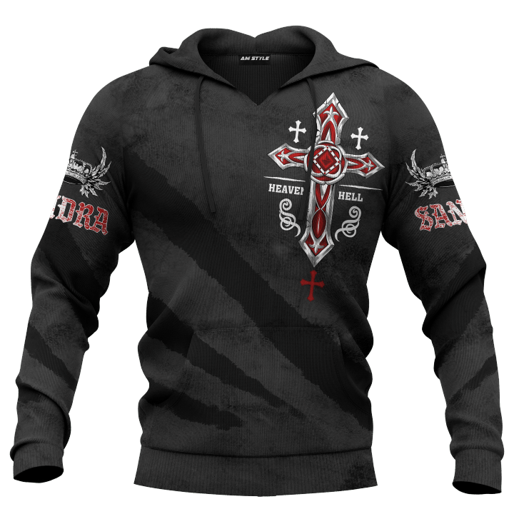 Man Of Faith Cross Faith Customized Customized 3D All Over Printed Shirt - AM Style Design - Amaze Style™