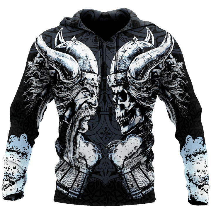 Love beer skull & viking 3D all over printed for man and women - Amaze Style™-Apparel