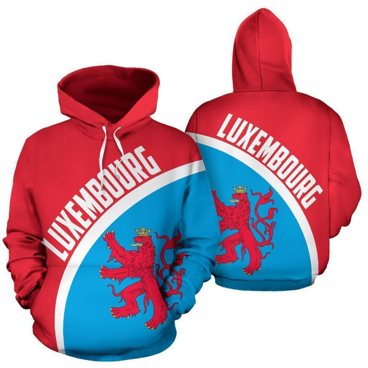 Luxembourg Hoodie Lion - Amaze Style™