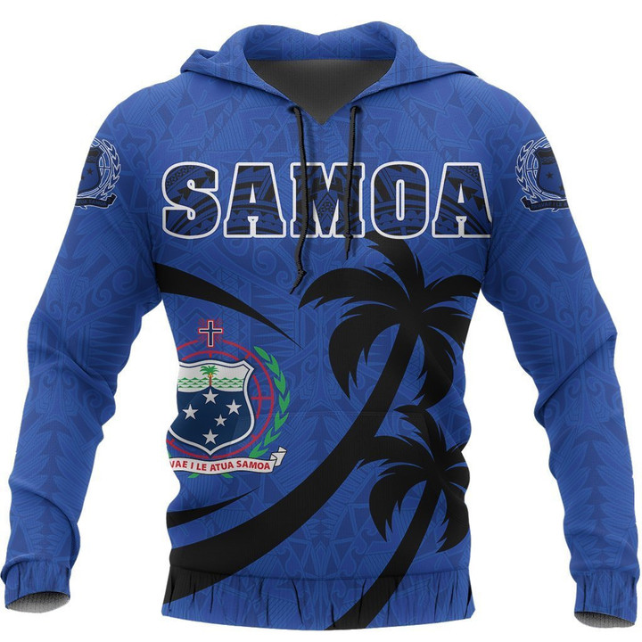 Samoa Polynesian Hoodie - Coconut Island Version - Amaze Style™-Apparel