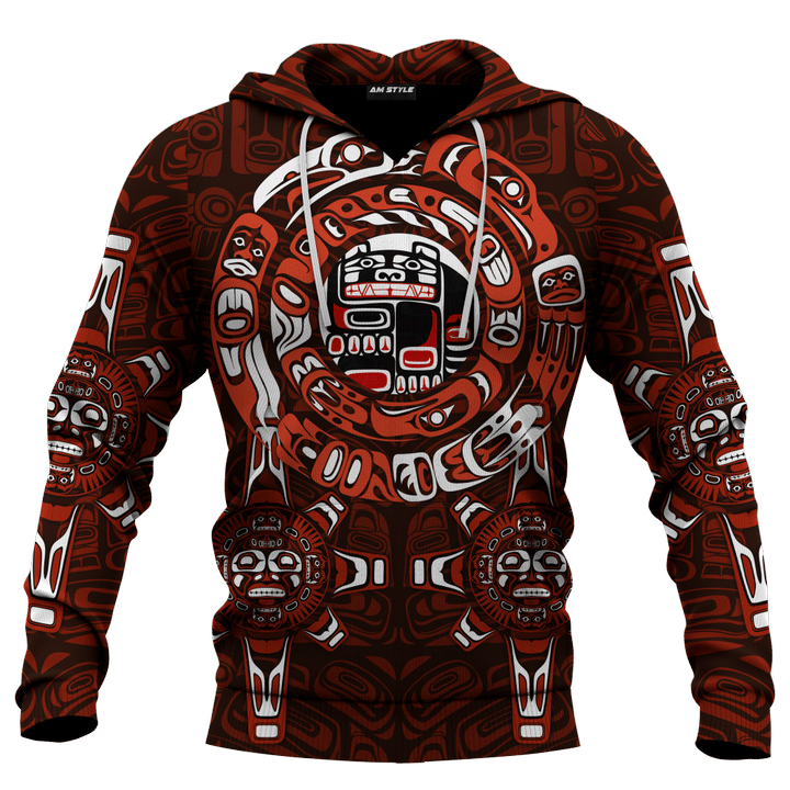Mato Bear Tattoo Native American Pacific Northwest Style Customized All Over Printed Shirt Hoodie
