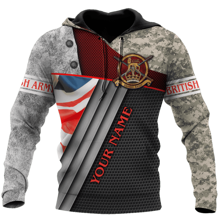 Customized Name British Army Unisex Shirts