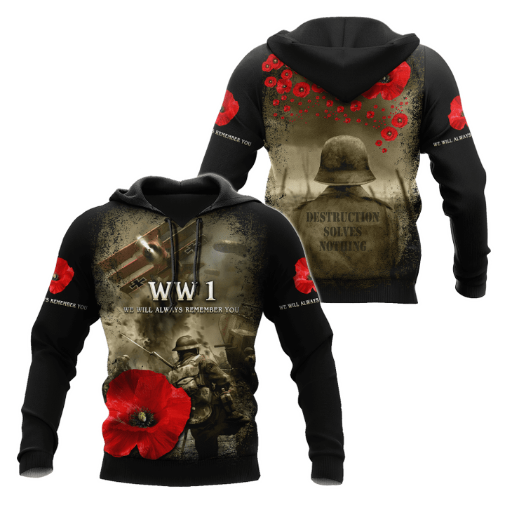 Remembrance Day Lest We Forget Unisex Shirts