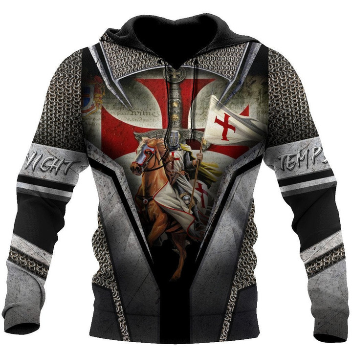 Premium Knight Templar All Over Printed Shirts For Men And Women