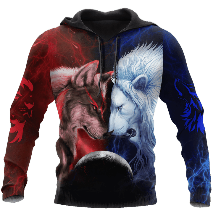 Wolf and Lion Shirts For Men and Women