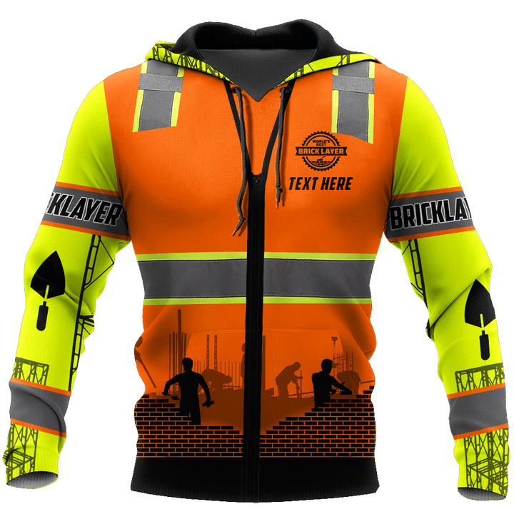 Bricklayer Safety Custom Name Shirts
