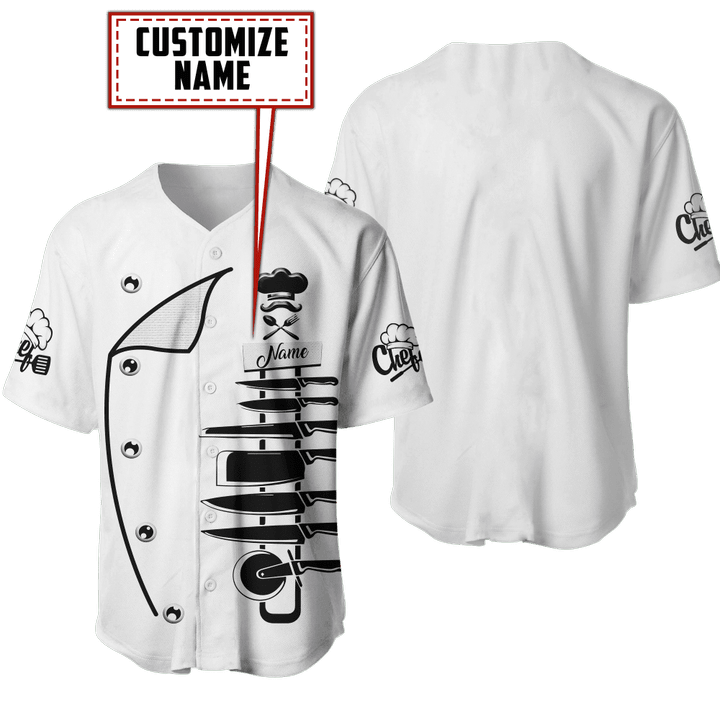 Summer Collection- Customized Name Chef Unisex Shirts