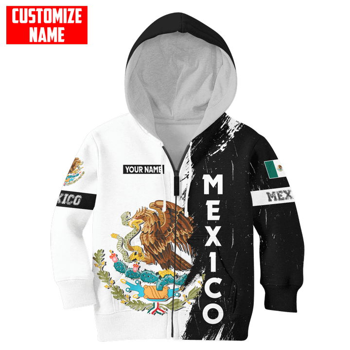 Personalized Name Mexico Unisex Shirts for Kids