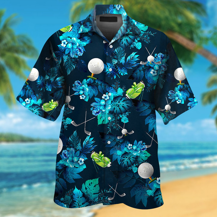 Golf Tropical Hawaiian Shirt For Sports Lover