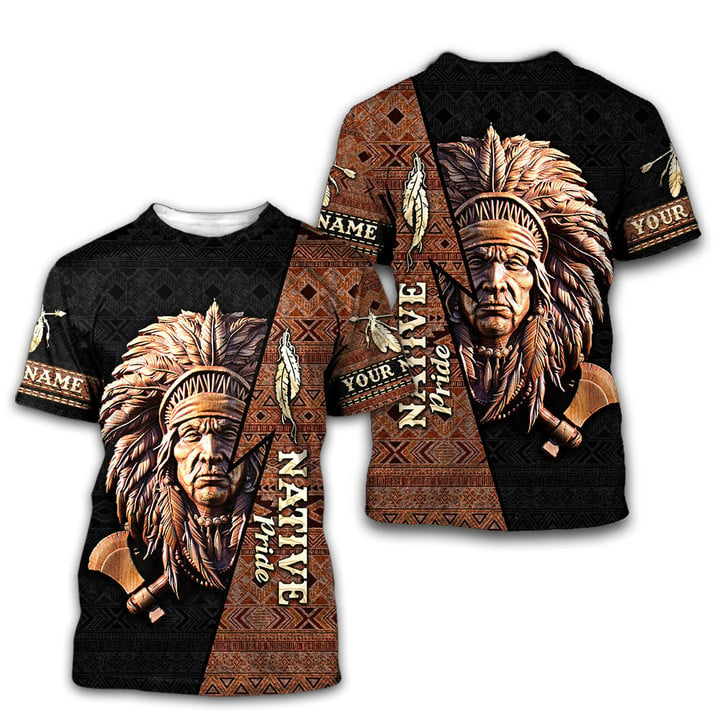 Native American Customized 3D All Over Printed Shirts
