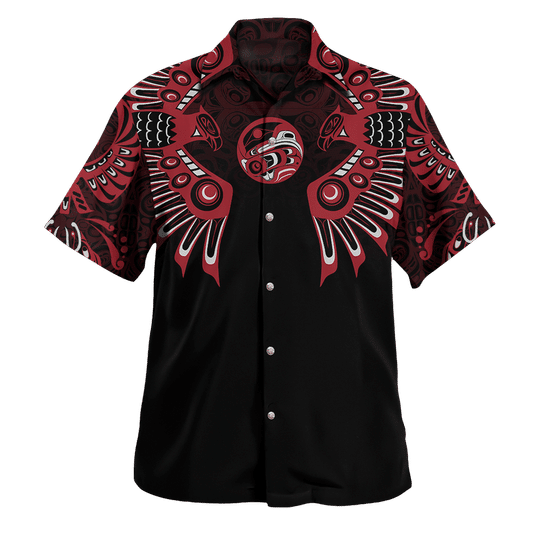 Eagle Spirit Animal Northwest Pacific Native American Hawaiian Shirt