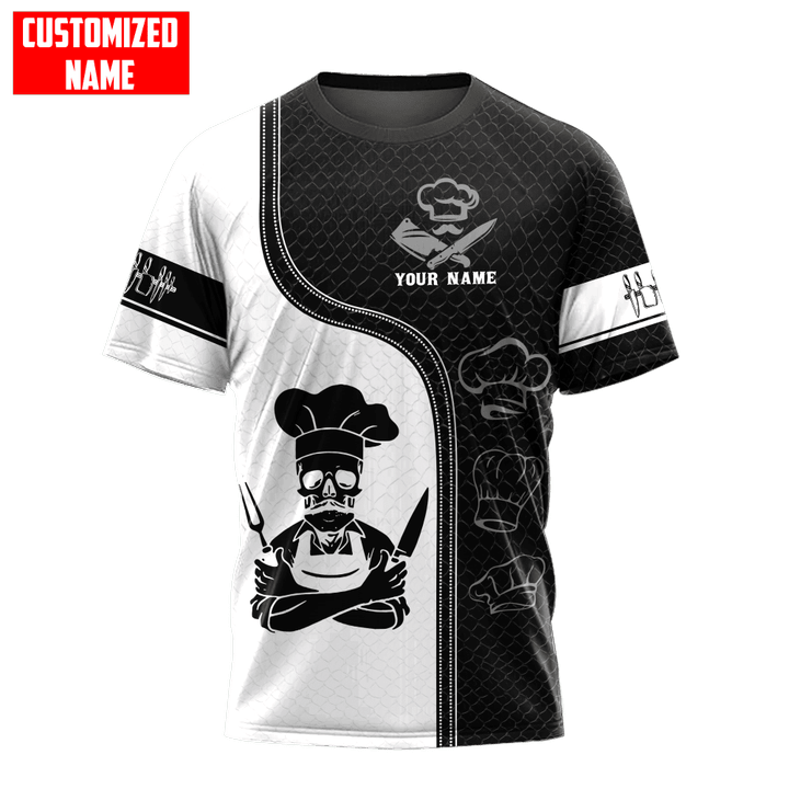 Custom Name Master Chef Unisex Shirts