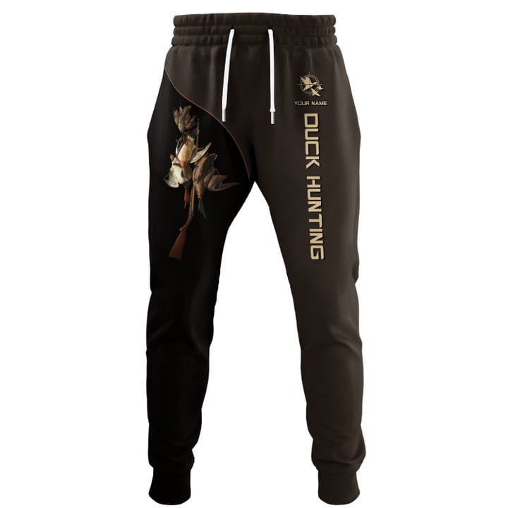 Duck Hunting Personalized Name 3D Sweatpants Gift For Duck Hunting Lovers
