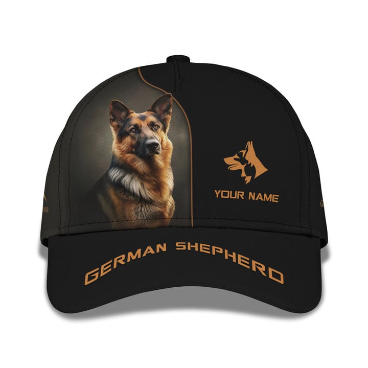 Funny Cute German Shepherd Dog Classic Cap Personalized Gift For German Shepherd Lovers