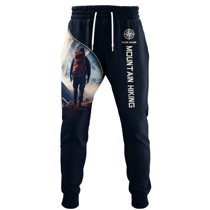 Hiking Personalized Name 3D Sweatpants Custom Gift For Hikers