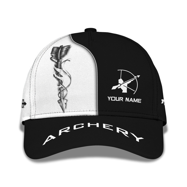 Love Arrow Custom Name 3D Classic Cap Personalized Gift For Archery Lovers