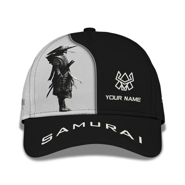 Samurai Personalized Name 3D Classic Cap Custom Gift For Samurai Lovers