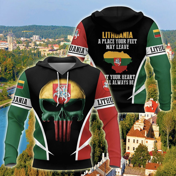 Lithuania Skull Special Unisex Adult Shirts