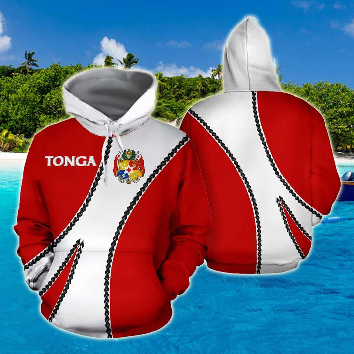 Tonga Coat Of Arms Sports Style Unisex Adult Hoodies