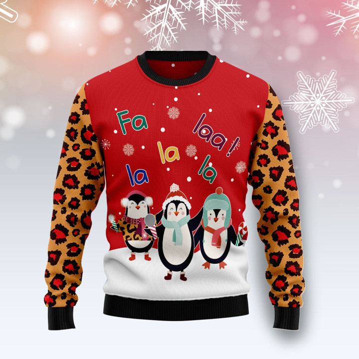 Penguin Christmas Song Ugly Christmas Sweater, Christmas apparel, Christmas gift for adult