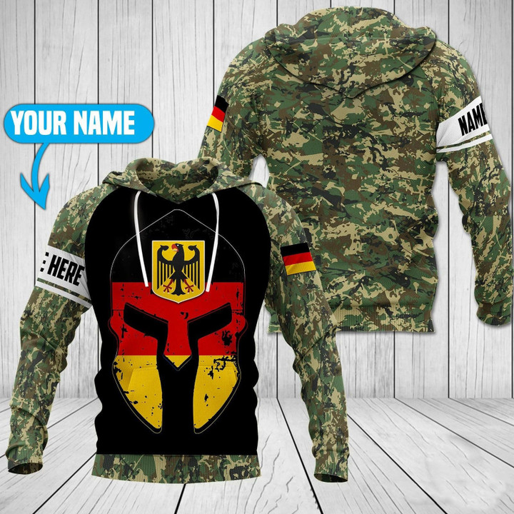 Customize German Army & Flag Unisex Adult Hoodies
