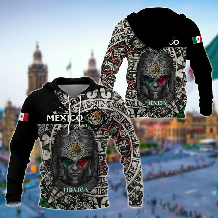 Mexico Aztec 3D Unisex Adult Shirts