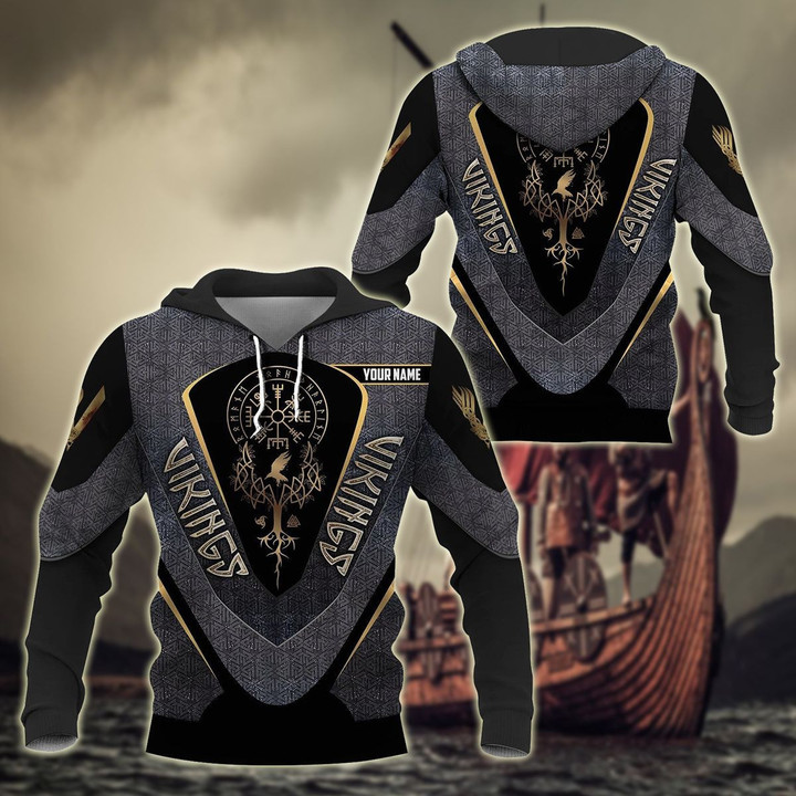 Customize Viking Armor 3D Unisex Adult Shirts
